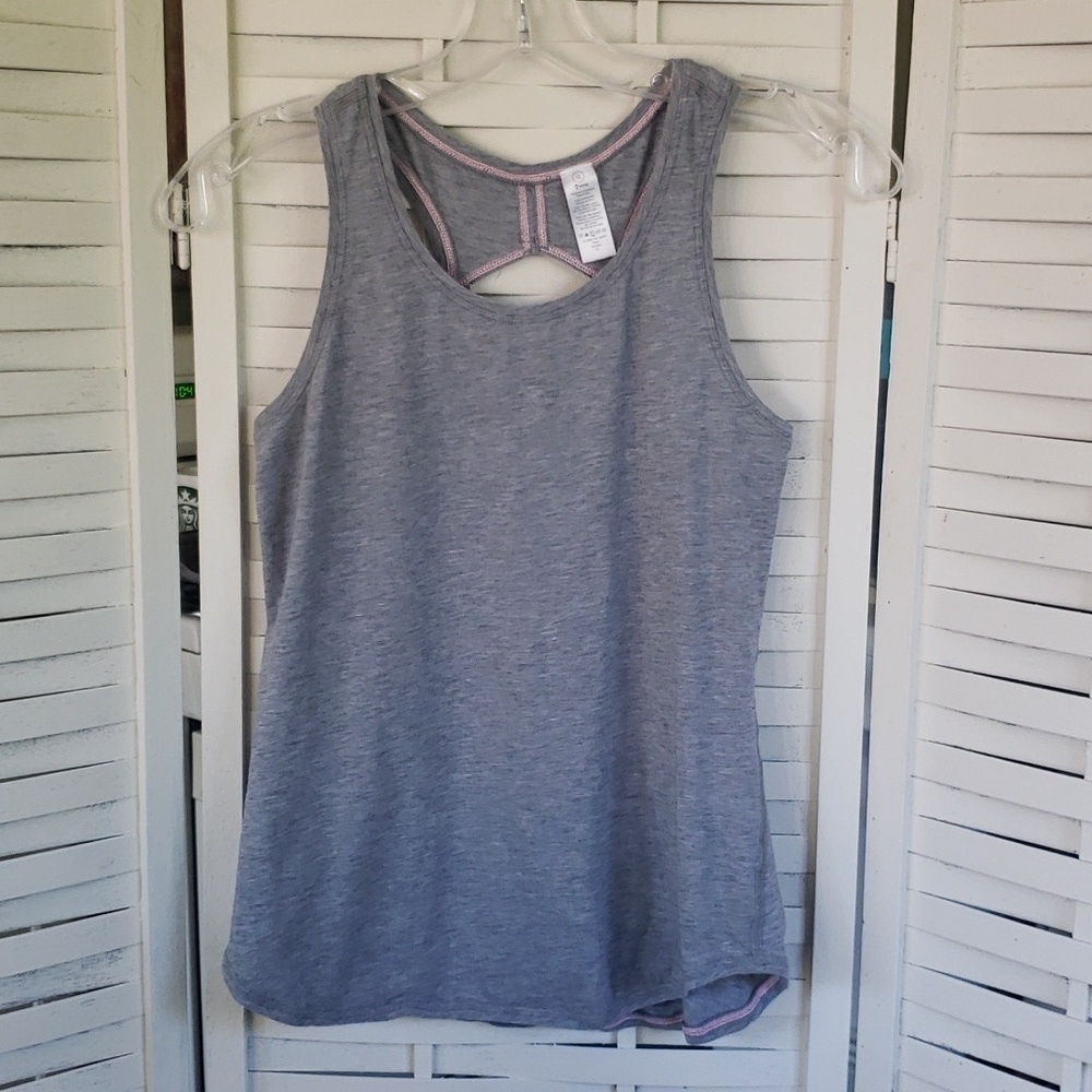 Ivivva gray girls sleeveless top 12